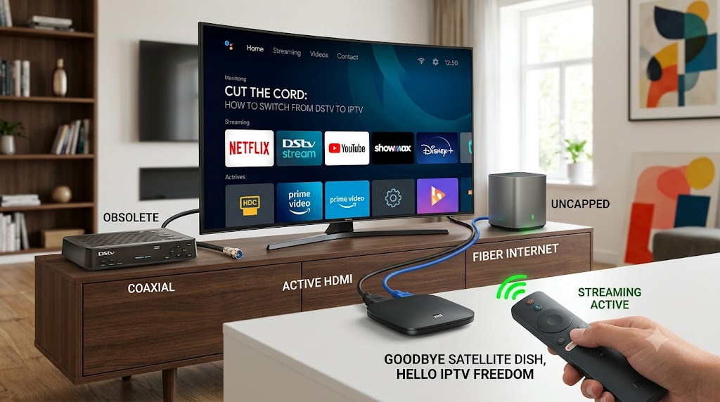 How to Switch from DStv to IPTV: The Ultimate Cord-Cutter's Guide - South African IPTV Blog