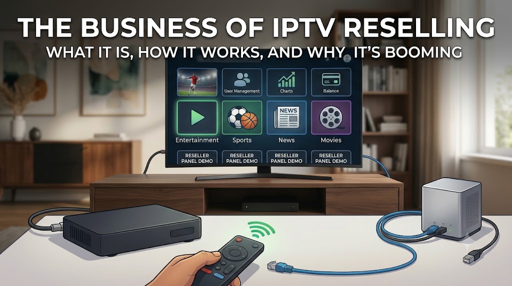 What Is IPTV Reselling? - South African IPTV Blog